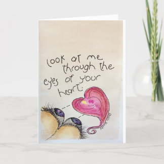 Through the Eyes... Thank You Card