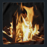 Through the Flames Bandana<br><div class="desc">A summer backyard bonfire.</div>