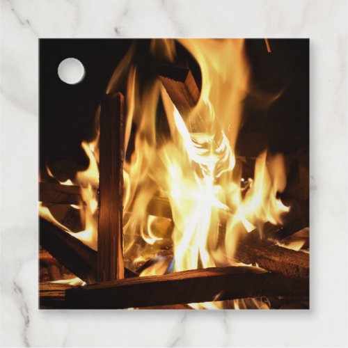Through the Flames Favor Tags