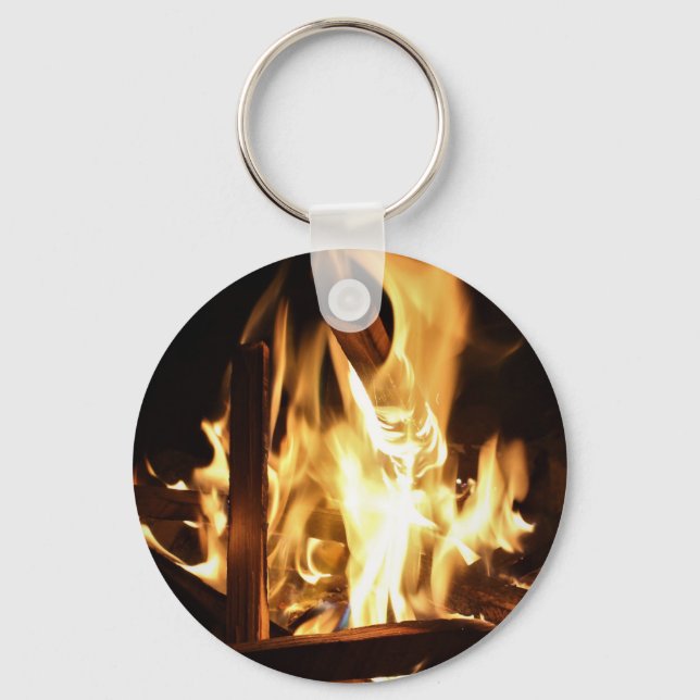 Through the Flames Keychain (Front)