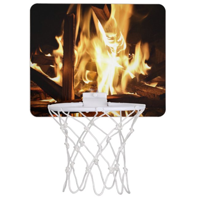 Through the Flames Mini Basketball Hoop (Front)