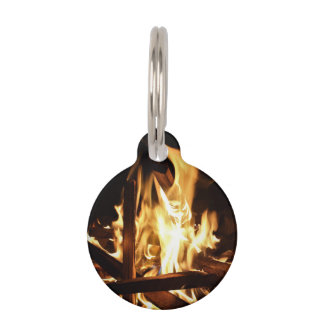Through the Flames Pet ID Tag