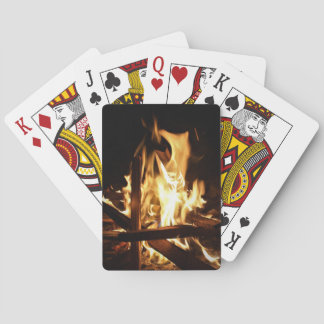 Through the Flames Poker Cards
