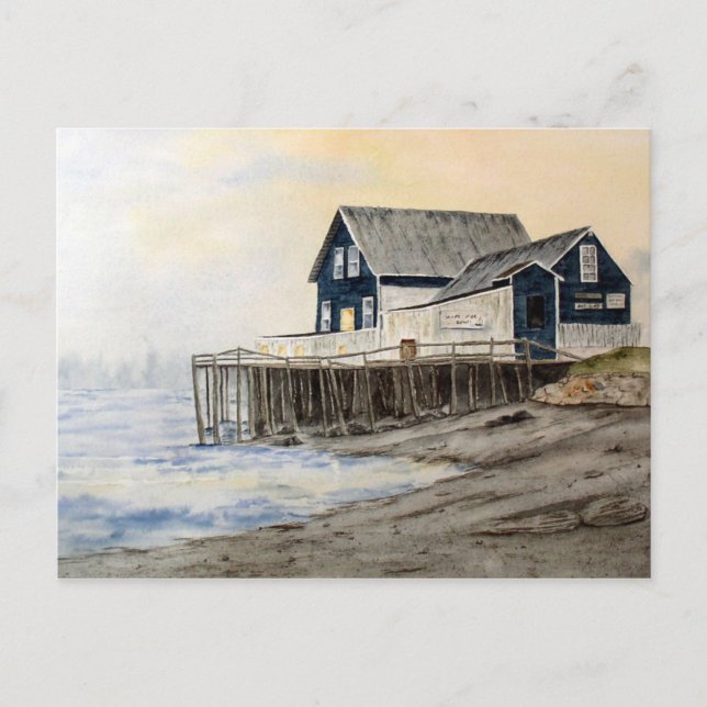 Through the Fog Postcard (Front)