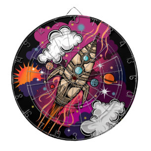 Through The Galaxy    Dart Board