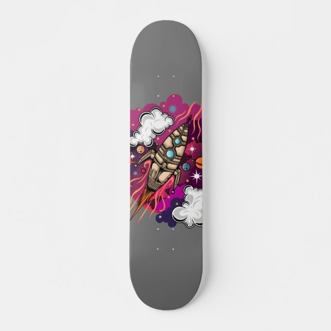 Through The Galaxy Skateboard (Front)