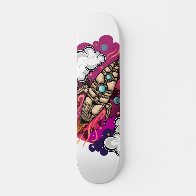 Through The Galaxy Skateboard (Front)