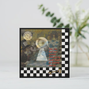 Through the Keyhole Invitation