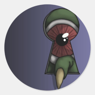 Through The Keyhole, stickers