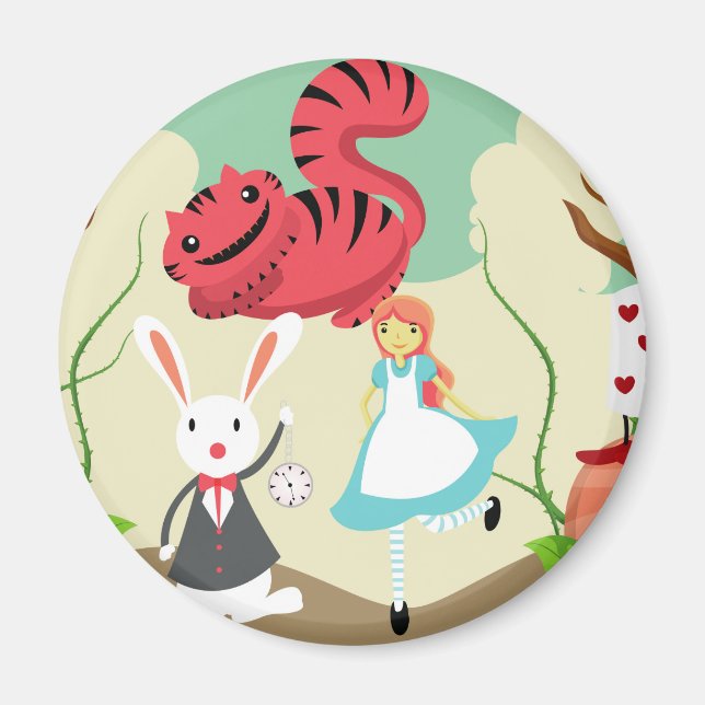 Through The Looking Glass Magnet (Front)