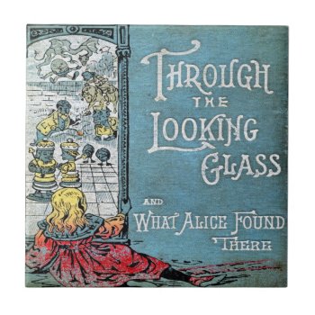 Through The Looking Glass Tile by EndlessVintage at Zazzle