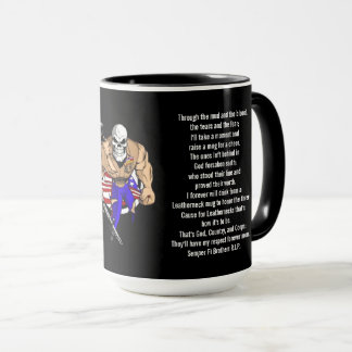 Through the mud and the blood mug