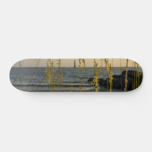 Through The Sea Oats Skateboard Deck