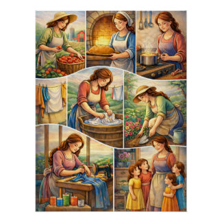 Through the Seasons of Life Mpm Grandma  Poster
