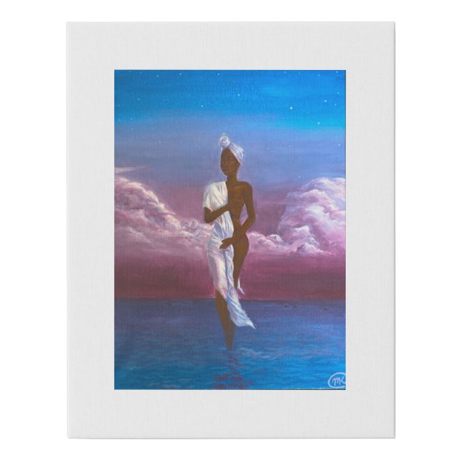 Through the Storm Faux Canvas Print (Front)