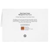 Through the Trees Cards (Back Horizontal)