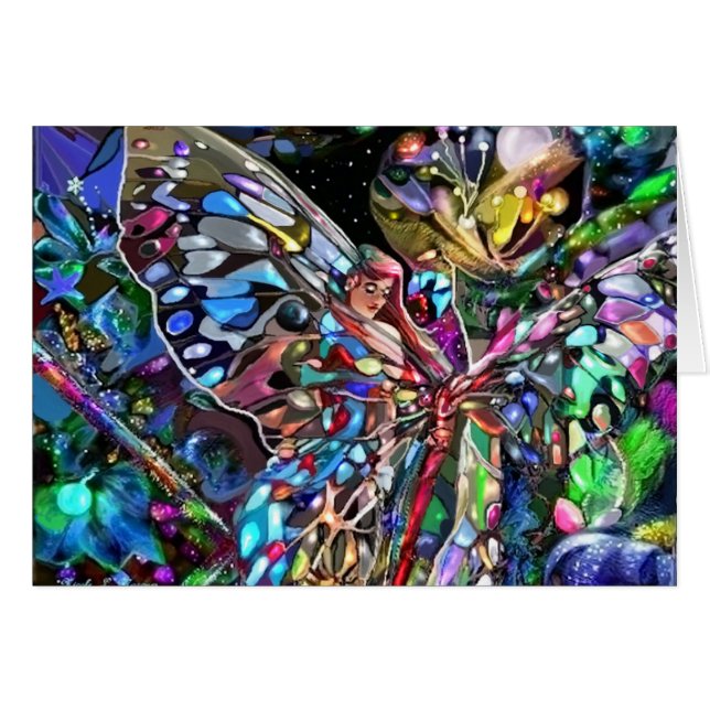 Through the Wings of a Butterfly Cards (Front Horizontal)