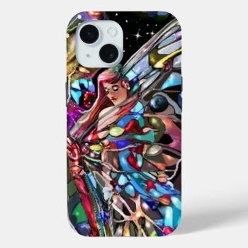 Through The Wings Of A Butterfly   Iphone 15 Case by FairyWoods at Zazzle