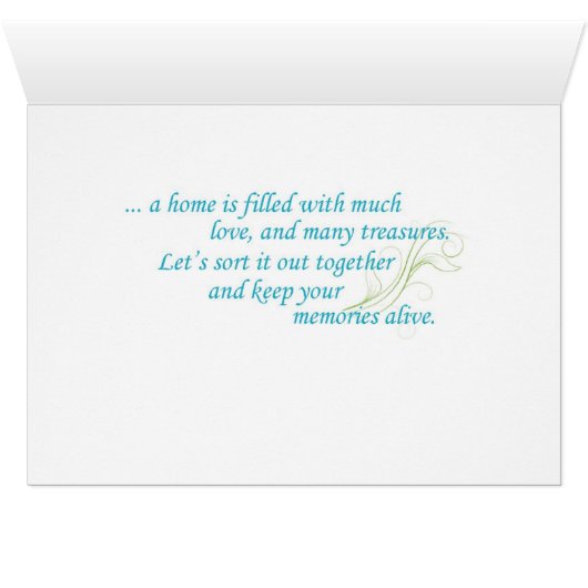 Through the Years, Downsizing Move (Inside Horizontal (Bottom))