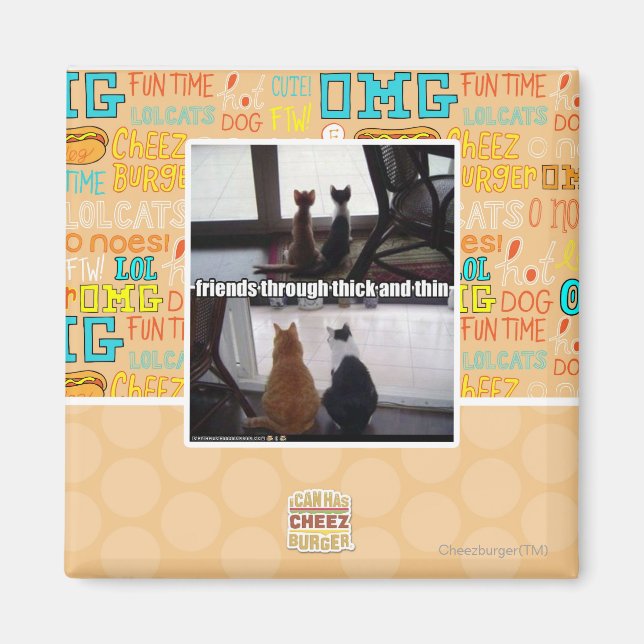 Through thick and thin magnet (Front)