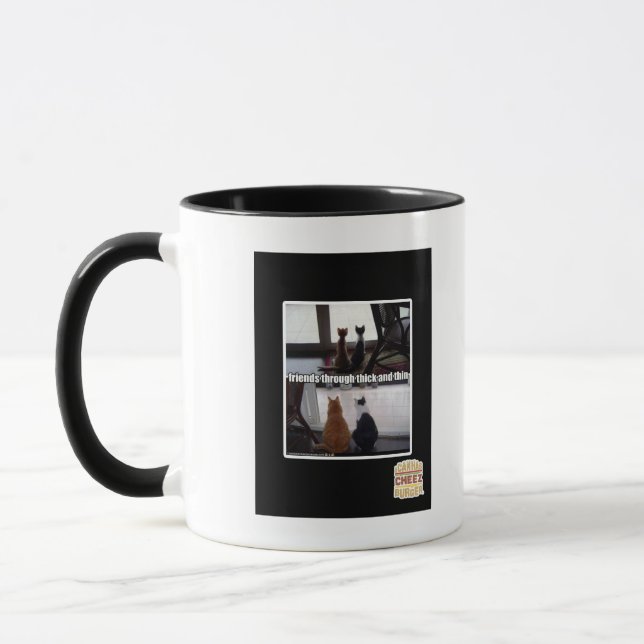 Through thick and thin mug (Left)