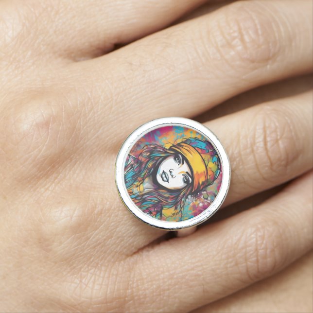 Throughoughly modern flare ring (In Situ)