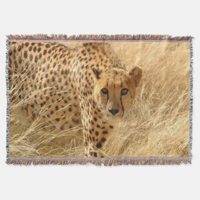 Throw Blanket/Cheetah Throw Blanket (Front)