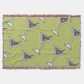 THROW BLANKET - MARTINI DESIGN