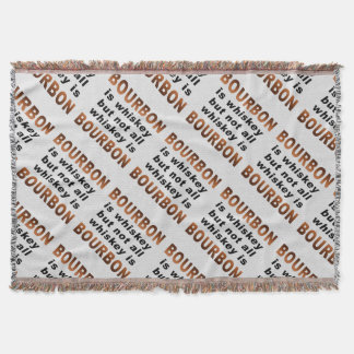 THROW BLANKET - Not All Whiskey Is BOURBON!