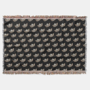 Throw Blanket-Pageant Crown Blanket
