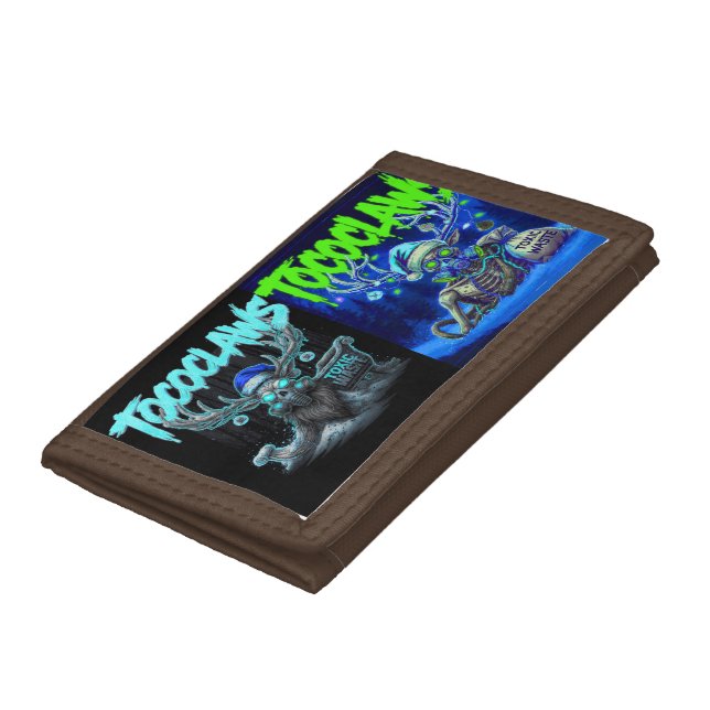 Throw Blanket Tri-fold Wallet (Bottom)
