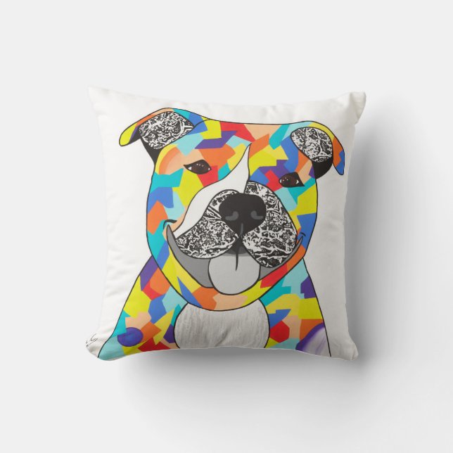 Throw Cushion 41 cm x 41 cm (Front)