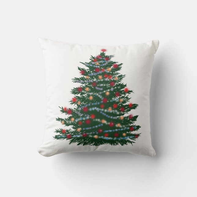 Throw Cushion Christmas tree (Front)