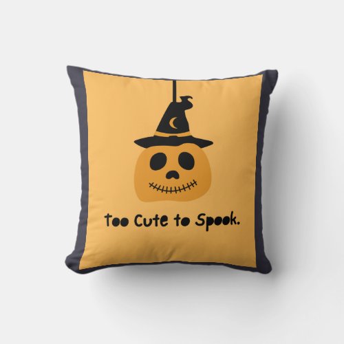 Throw Halloween Pillow