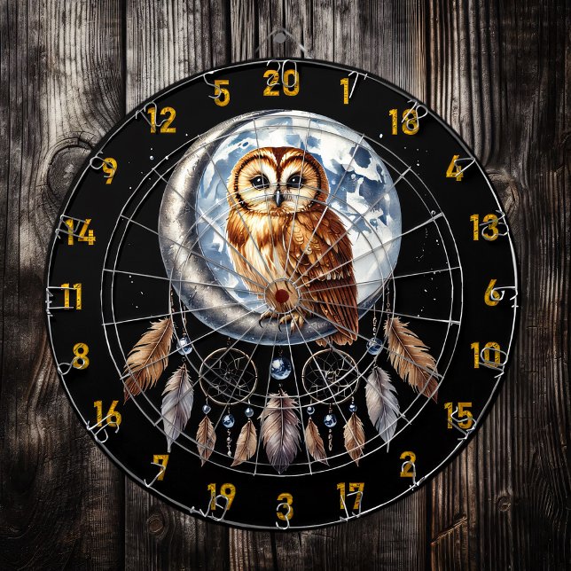 Throw Like an Owl-Star Dart Board (Creator Uploaded)