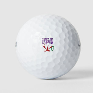 Throw Me Something Mister! Cajun Mardi Gras Golf Balls