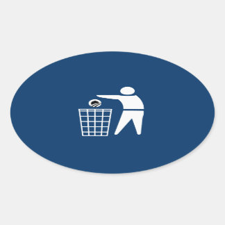 THROW OBAMA OUT OVAL STICKER