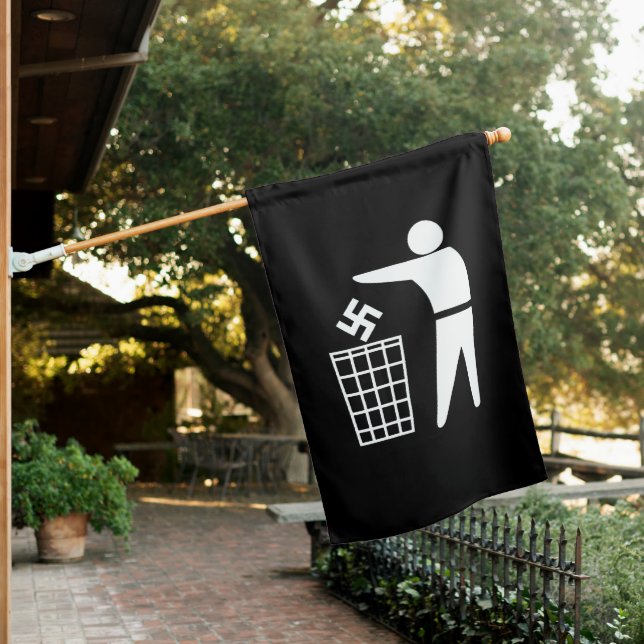 Throw out Fascists House Flag (In SItu)