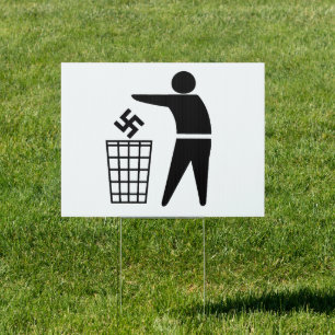 Throw out Fascists  Sign