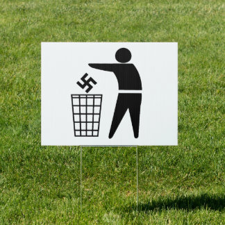 Throw out Fascists Sign