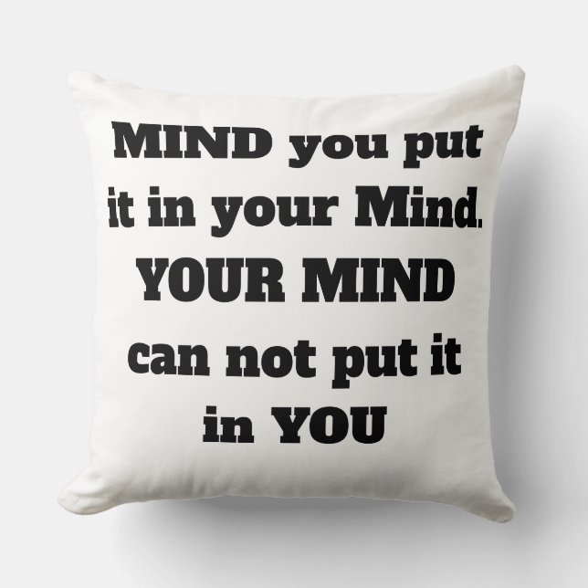 Throw Pillow (Front)