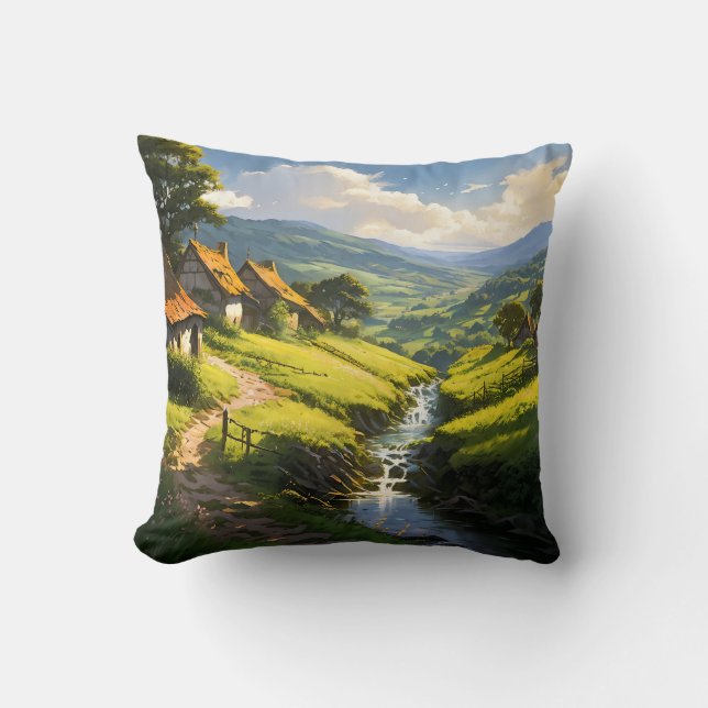 Throw Pillow (Front)