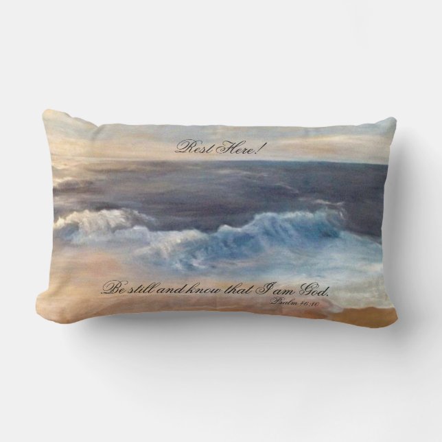 Throw Pillow, 13 x 21 Lumbar Pillow (Front)