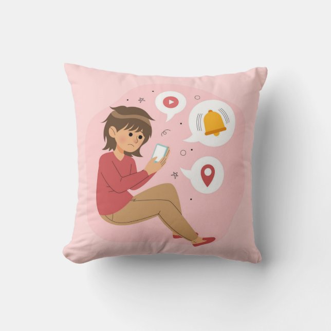 Throw Pillow 16" x 16" (Front)