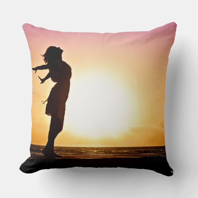 Throw Pillow 20" x 20" (Front)