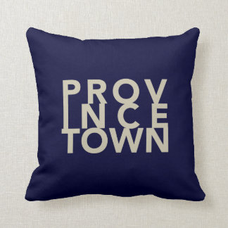 Throw Pillow 20" x 20" PROVINCETOWN
