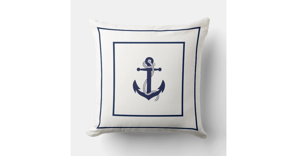 Throw Pillow Anchor | Zazzle