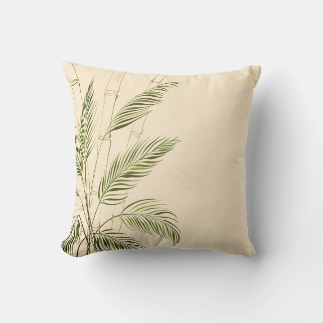 Throw Pillow-Bamboo Pillow (Front)