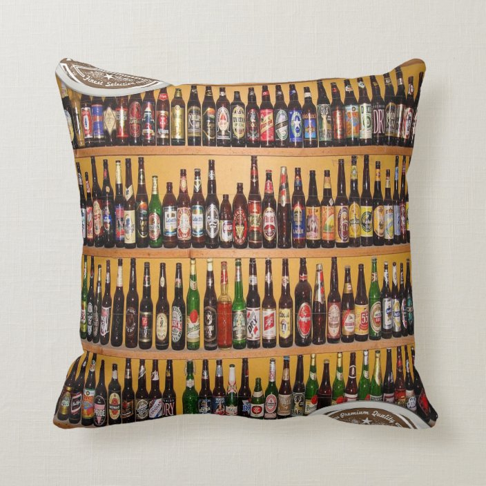 Throw Pillow Beer