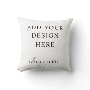 Throw Pillow Blank Template Create Your Own 16x16